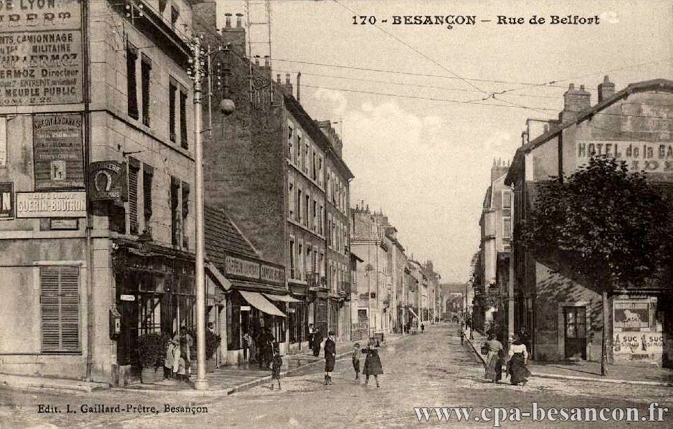 170 - BESANÇON - Rue de Belfort